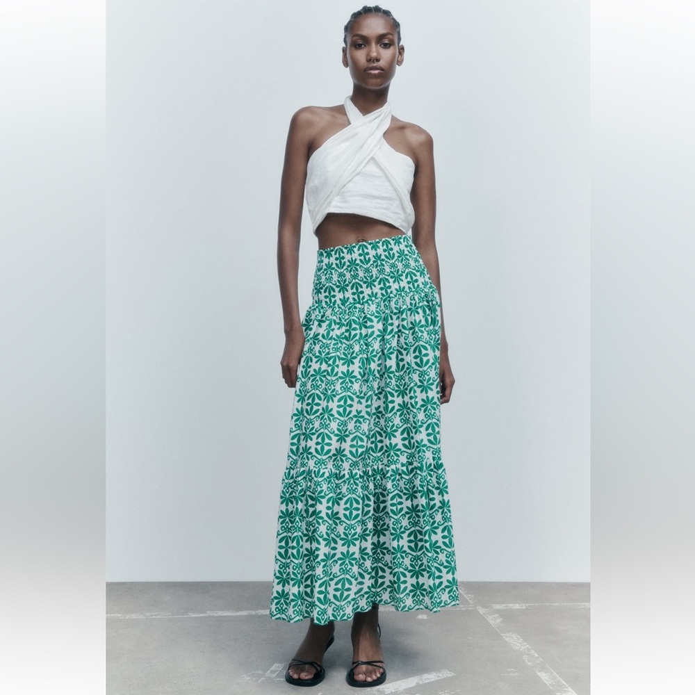 Zara Printed Skirt